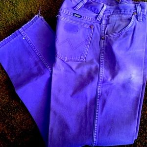 Woman’s wrangler jeans